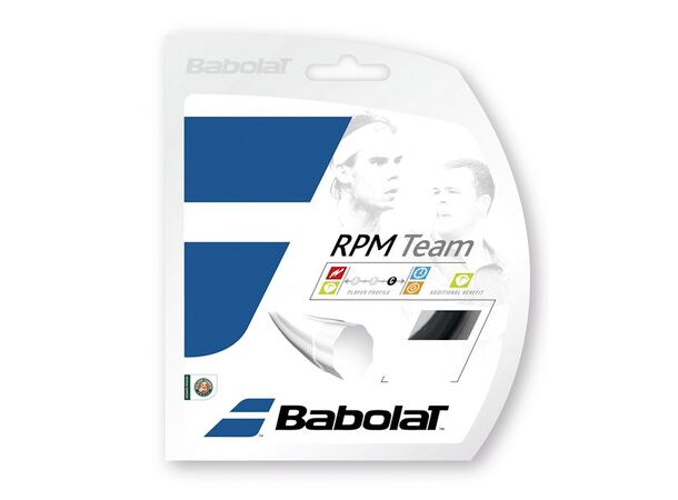 BABOLAT RPM TEAM SETT 12m 125/17 ROSA Monofilament streng - single sett 12m